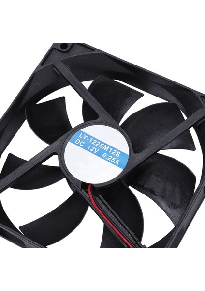 Adet 12V 2pin Kol Rulman Soğutma Fanı ve 1 Adet Dijital LCD Ortam Dıy Termometre Higrometre Ölçer Odada (Yurt Dışından)