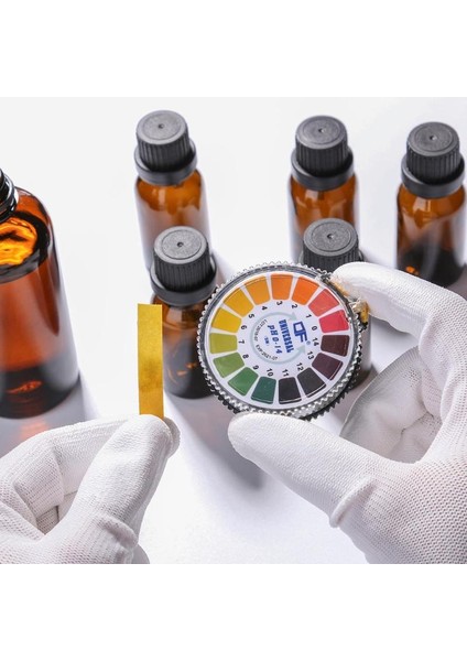 M 1-14 Ph Alkali Asit Göstergesi Ölçer Test Kağıdı Rulo Su Idrar Tükürük Toprak Turnusol Kağıdı Test Ölçümü (Yurt Dışından) fiyatları