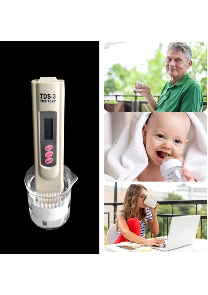 Su Kalitesi Test Cihazı Taşınabilir Tds Kalem Test Cihazı Yüksek Hassasiyetli Dijital LCD Tds Metre, Elektroliz Cihazı Test Cihazı Su Arıtma Test Kalemi (Yurt Dışından) indirimleri