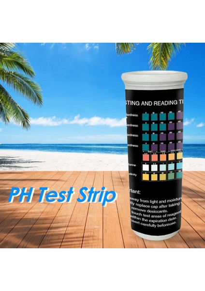 50 Adet Akvaryum 7 In 1 Ph Test Şeritleri Alkali Test Su Kalitesi Asit Seviyeleri Sıvı Ölçüm Kağıdı Yüzme Havuzu Balık Tankı (Yurt Dışından) modelleri