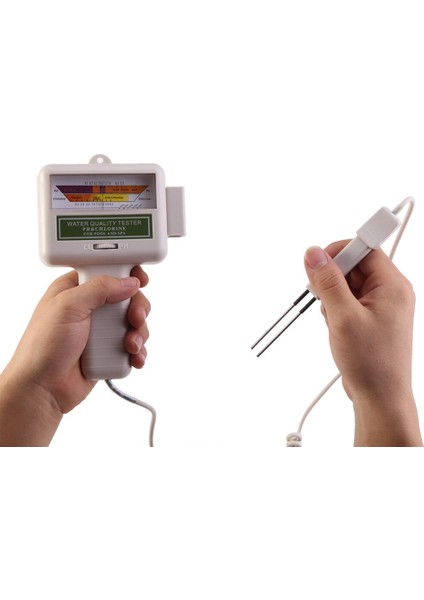 PC101 Ph Ölçer Havuz Suyu Test Cihazı Potansiyel Test Cihazı Ph/cl2 Yüzme Havuzu Spa Için Klor Analizi Seviye Ölçer Ph Test Cihazı 1 (Yurt Dışından)