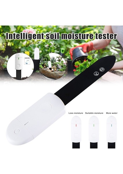 Göstergeler 3 V Elektronik Bahçe Bitkileri Büyüme Toprak Nemi Monitör Test Cihazı Nem Içeriği Ölçer 131X25.1X10.9MM Dikim Için (Yurt Dışından)