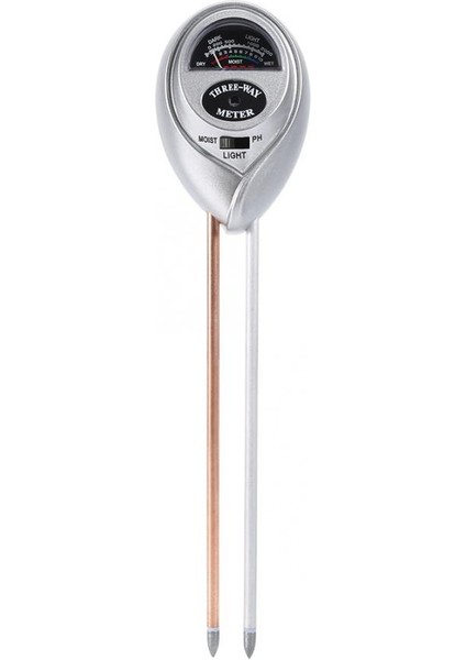 In 1 Ph Ölçer Fonksiyonu Toprak Test Cihazı Nem Ölçer Nem Monitör Işığı Ph Probu ile Ph Test Cihazı (Yurt Dışından)