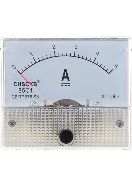 85C1-A Analog Akım Panel Metre Dc 5A Amp Ampermetre (Yurt Dışından)