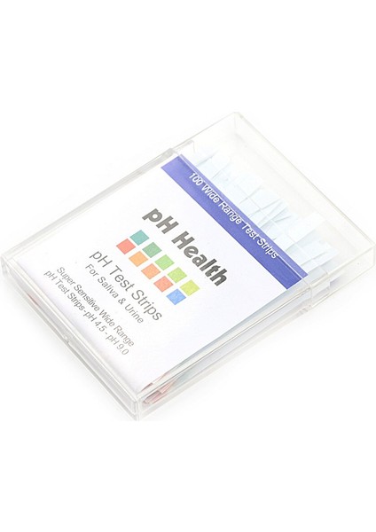 100 Şerit Ph Test Kağıdı Hassas Ph Insan Asidi Test Kağıdı 4.5-9.0 Iki Renkli Idrar Tükürük Hazırlama Test Kağıdı (Yurt Dışından) fiyatları