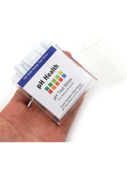 100 Şerit Ph Test Kağıdı Hassas Ph Insan Asidi Test Kağıdı 4.5-9.0 Iki Renkli Idrar Tükürük Hazırlama Test Kağıdı (Yurt Dışından) fırsatları