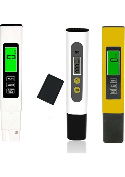 Dijital Tds Metre Test Cihazı Taşınabilir Kalem 0.01 Yüksek Doğru Filtre Ölçme Su Kalitesi Saflık Test Aracı Akvaryum Havuzu Için (Yurt Dışından)