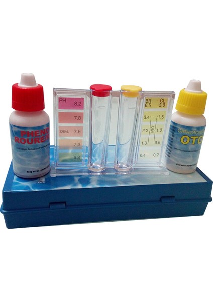 Yüzme Havuzu Pratik Su Kalitesi Test Kiti Ev Hydrotool Aksesuarları Taşınabilir Ph Klor Araçları Topraksız Akvaryum (Yurt Dışından) indirimleri