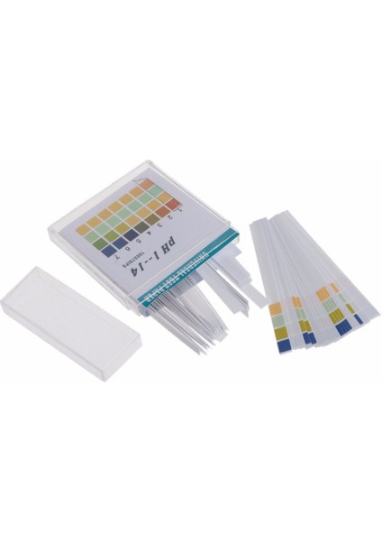 100 Şerit 1-14 Ph Alkali Asit Göstergesi Kağıt Su Tükürük Turnusol Test Kiti (Yurt Dışından) indirimleri