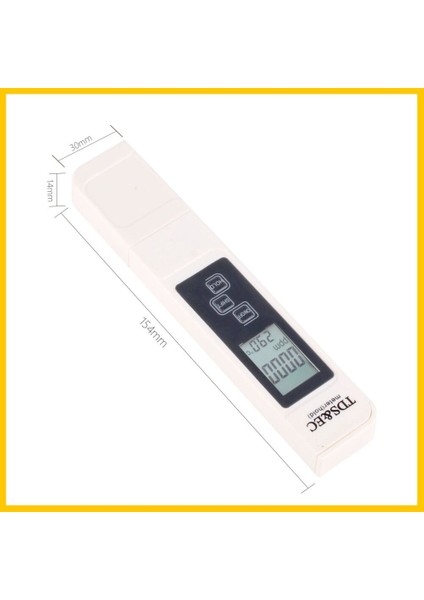 Fonksiyon 3'ü 1 Arada Su Kalitesi Ölçüm Aracı Tds&ec Test Cihazı Tds&ec Metre Sıcaklık Test Cihazı Ph Ölçer 0.00-14.0ph Atc Ez-1 (Yurt Dışından) fırsatları