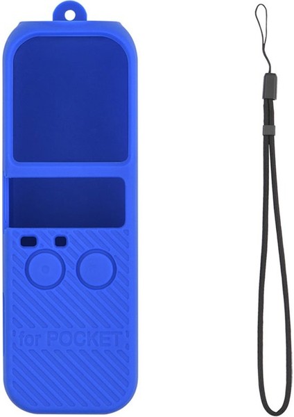 Lüks Silika Jel Kapak Kılıfı Silikon Flip Cüzdan Telefon Kılıfı Osmo Pocket Için (Yurt Dışından)