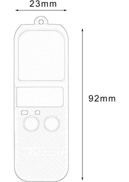 Lüks Silika Jel Kapak Kılıfı Silikon Flip Cüzdan Telefon Kılıfı Osmo Pocket Için (Yurt Dışından) modelleri