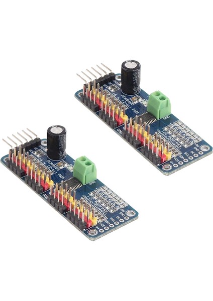 2 Adet PCA9685 16 Kanal 12-Bit Pwm Servo Motor Sürücü Iıc Modülü Arduino Robot Için (Yurt Dışından)