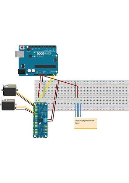 2 Adet PCA9685 16 Kanal 12-Bit Pwm Servo Motor Sürücü Iıc Modülü Arduino Robot Için (Yurt Dışından)