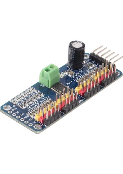 2 Adet PCA9685 16 Kanal 12-Bit Pwm Servo Motor Sürücü Iıc Modülü Arduino Robot Için (Yurt Dışından)