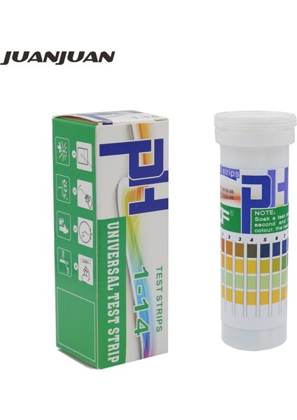 150 Şerit Kutulu Ph Test Şeritleri Aralığı 1-14 Gösterge Kağıdı Test Cihazı Aralığı 4.5-9.0 Tükürük ve Idrar Için Ph Test Şeritleri %15 Indirim (Yurt Dışından) fiyatları