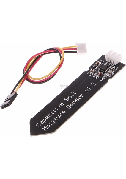 Toprak Nem Sensörü Analog Kapasitif Toprak Nem Sensörü V1.2 Korozyona Dirençli Higrometre Ölçü Aletleri Arduino Için (Yurt Dışından)