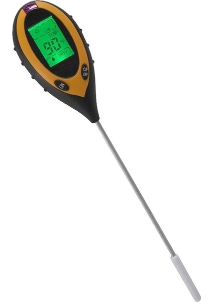 In 1 Dijital Ph Ölçer Toprak Nem Monitörü Sıcaklık Güneş Işığı Test Cihazı Bahçe Bitkileri Için LCD Ekranlı Tarım (Yurt Dışından)