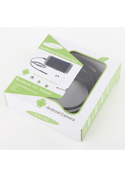 Android Ios Endoskop Için USB Endoskop Kamera Hd 480P 110A 2m Yumuşak Kablo (Yurt Dışından)