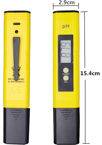 Adet Ph Ölçer Taşınabilir Cep Kalem Su Dijital Test Cihazı Kalite Ölçü Aralığı 0.0-14.0ph Akvaryum Havuz Suyu Laboratuvarı (Yurt Dışından) fiyatları