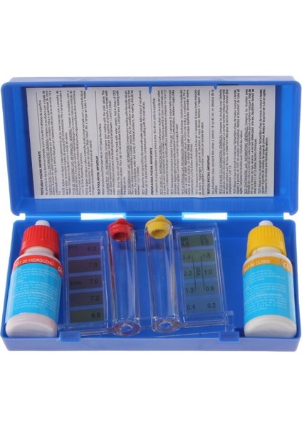 1 Adet Ph Klor Su Kalitesi Test Kiti Yüzme Havuzu Topraksız Akvaryum Test Cihazı Yeni (Yurt Dışından) modelleri