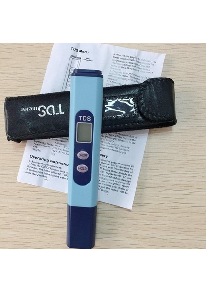 Ph Ölçer Tds Ec Metre Dijital LCD Su Test Araçları Kalem Saflık Filtresi Topraksız Taşınabilir Ppm Su Kalitesi (Yurt Dışından)