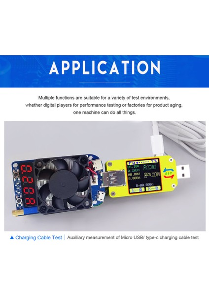 HD25 Tetikleyici Qc2.0 Qc3.0 Elektronik USB Yük Direnci Deşarj Akü Testi Ayarlanabilir Akım Gerilimi (25W) (Yurt Dışından)