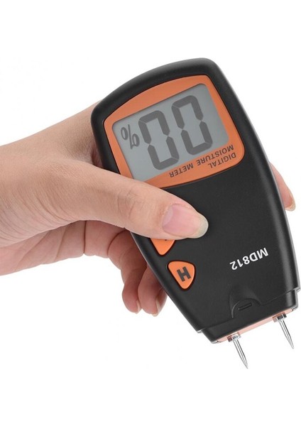 0-99.9% Iki Pin Dijital Ahşap Nem Ölçer Ahşap Nem Test Cihazı Ölçer Higrometre Kereste Nemli Büyük LCD Ekran (Yurt Dışından) indirimleri