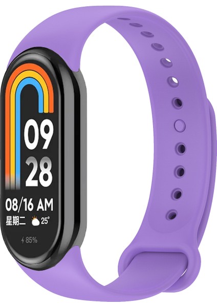 Kordon, Xiaomi Mi Band 8 ile Uyumlu Silikon Yumuşak Kayış