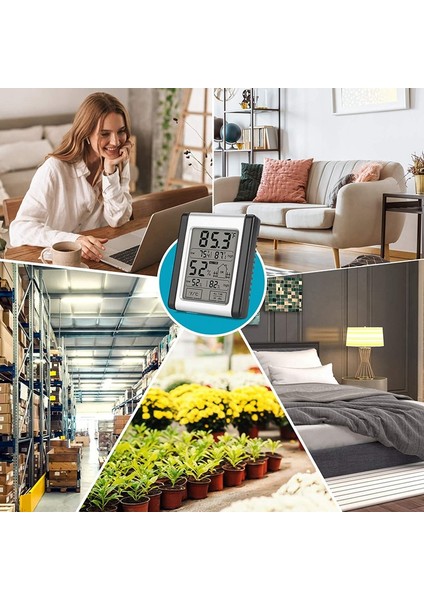 Dijital Higrometre Iç Mekan Termometresi Elektronik Oda Termometresi ve Doğru Sıcaklık Nemi ile Nem Ölçer (Yurt Dışından) indirimleri