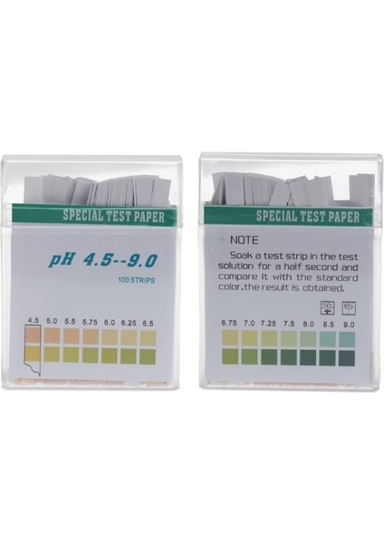 100 Şerit 4.5-9 Ph Alkali Asit Göstergesi Kağıt Su Tükürük Turnusol Test Kiti L69A (Yurt Dışından) modelleri