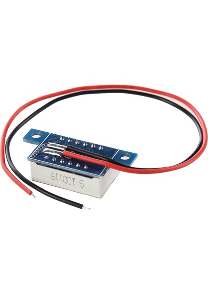 Adet Mini Dijital Voltmetre LED Gerilim Ekran Panel Metre 3.3-30V Yeşil ve Kırmızı (Yurt Dışından) modelleri