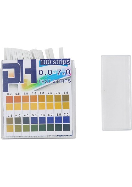 Yüksek Hassasiyetli 100 Şerit Kutulu Ph Test Şeritleri Aralığı Ph 0-7.0 Gösterge Kağıdı Test Cihazı 20% Indirim (Yurt Dışından) indirimleri