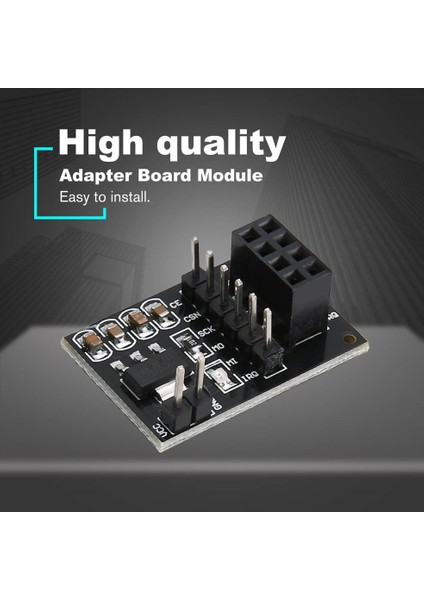 Akıllı Araba Robotu Için Kablosuz Adaptör Kartı Modülü 24L01 Kablosuz Modül (Yurt Dışından) indirimleri