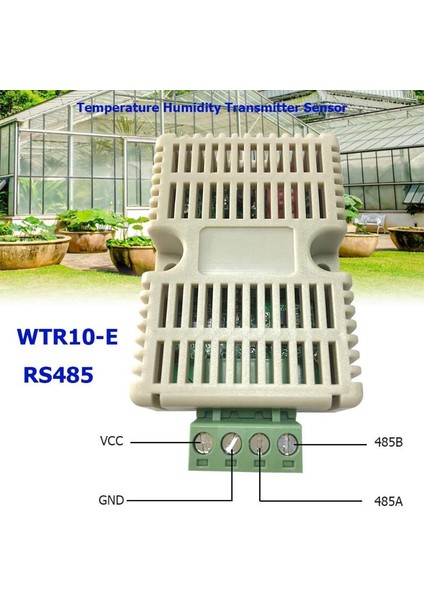 Yüksek Hassasiyetli WTR10-E Dijital RS485 Modbus Çıkış Sıcaklığı Nem Sensörü Ölçüm Analiz Cihazları (Yurt Dışından)