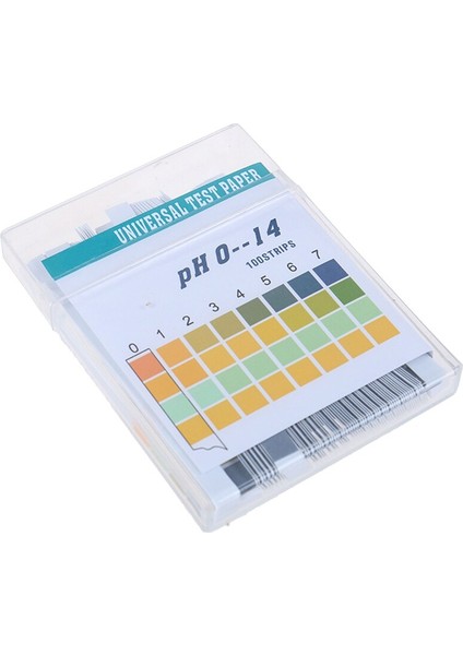 Kutu Ph Test Kağıtları 0-14 Ph Test Şeritleri Evrensel Alkali Asit Gösterge Kağıdı Ph Test Cihazı 200 Adet (Yurt Dışından) fiyatları