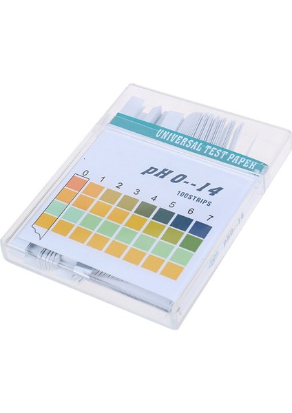 Kutu Ph Test Kağıtları 0-14 Ph Test Şeritleri Evrensel Alkali Asit Gösterge Kağıdı Ph Test Cihazı 200 Adet (Yurt Dışından) fırsatları