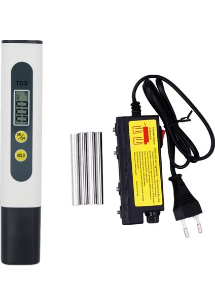 Ab Tak Elektrolizör Hızlı Su Kalitesi Testi Elektroliz Çubukları + Ev Içme Için Tds Metre Test Cihazı, Akvaryum 25% (Yurt Dışından)