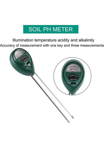 In 1 Toprak Nem Ph Ölçer Toprak Higrometre Digita Bahçe Bitkileri Için Dayanıklı Toprak Test Cihazı Nem Toprak Ph Yoğunluğu Ölçer (Yurt Dışından) modelleri
