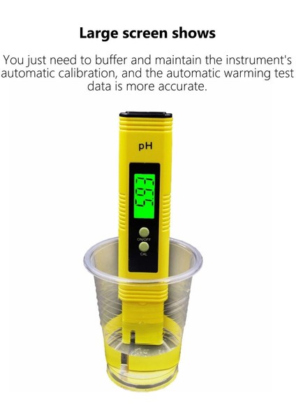 Arka Işık Ph Ölçer Ph Test Kalemi Yüksek Hassasiyetli Ph Kalem Test Cihazı Ph Değeri Test Cihazı Asit ve Alkali Akvaryum Akvaryum (Yurt Dışından) modelleri