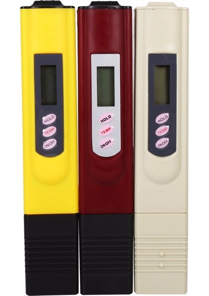 Adet Dijital LCD Ph Ölçer Akvaryum Havuz Suyu Kalitesi Test Cihazı Toplam Çözünmüş Katılar Test Cihazı Ölçme Aracı Altı Renk Isteğe Bağlı (Yurt Dışından) fiyatları