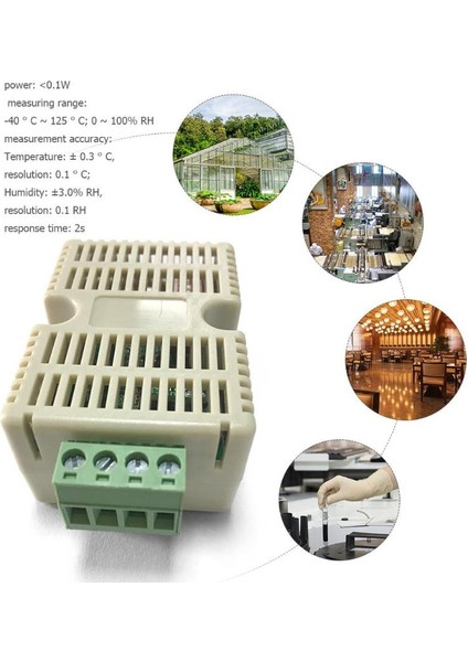Yüksek Hassasiyetli WTR10-E Dijital RS485 Modbus Çıkış Sıcaklığı Nem Sensörü Ölçüm Analiz Cihazları (Yurt Dışından) modelleri