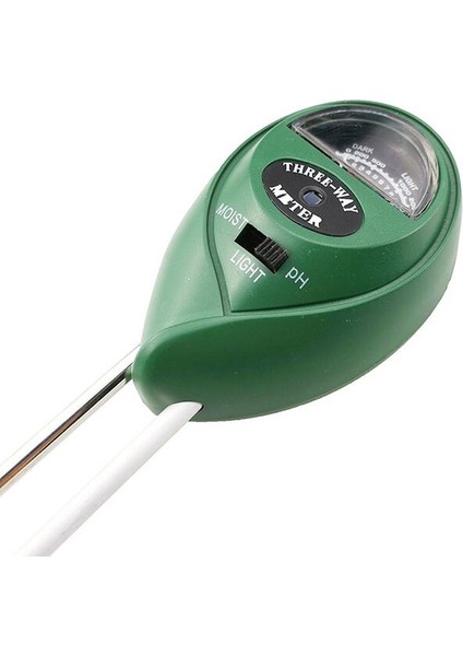 Taşınabilir 3 In 1 Nem Işık Ölçer Çiçekler Bahçe Toprak Test Cihazı Aracı Nem Ölçer Medidor De Humedad (Yurt Dışından)