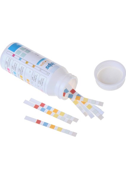 50 Adet 6 In1 Yüzme Havuzu Test Şeritleri Klor Ph Su Sertliği Alkalinite (Yurt Dışından)