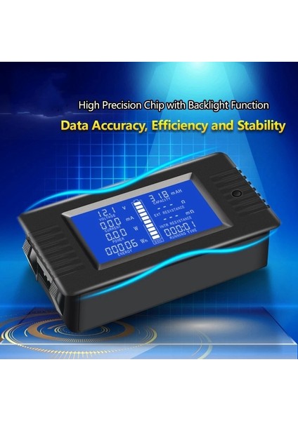 Pzem Dc 0-200 V 10A Voltmetre Ampermetre Araba Test Cihazı Kapasite Direnci Elektrik Gerilim Ölçer Monitör (Yurt Dışından) modelleri