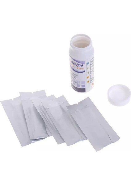 50 Adet Çok Amaçlı Klor Ph Test Şeritleri Spa Yüzme Havuzu Su Test Cihazı Kağıt DNJ998 (Yurt Dışından) modelleri