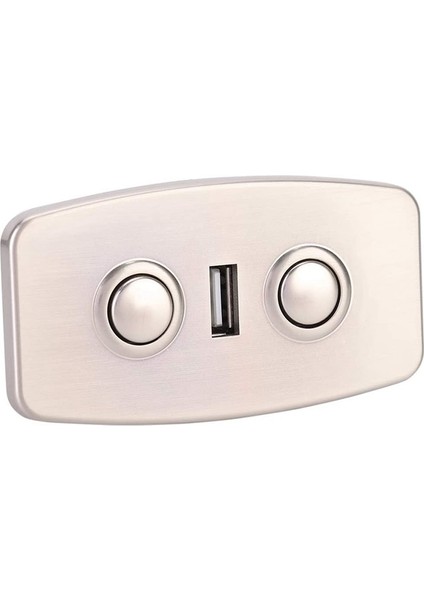 Elektrikli Recliners ve Lift Sandalyeler Için USB 5V 2A Portlu 2 Düğmeli El Uzaktan Kumandalı Elektrikli Recliner Kare Anahtar (Yurt Dışından)