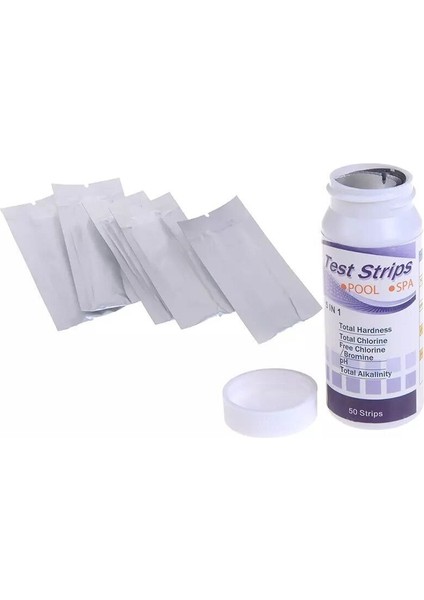 50 Adet Çok Amaçlı Klor Ph Test Şeritleri Spa Yüzme Havuzu Su Test Cihazı Kağıdı Clh @ 8 (Yurt Dışından) modelleri