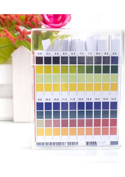 100 Şerit/kutu Ph Test Şeritleri 0-14 Ölçekli Premium Turnusol Test Cihazı Kağıdı Test Ph Su Seviyesi Için Ideal (Yurt Dışından) fırsatları