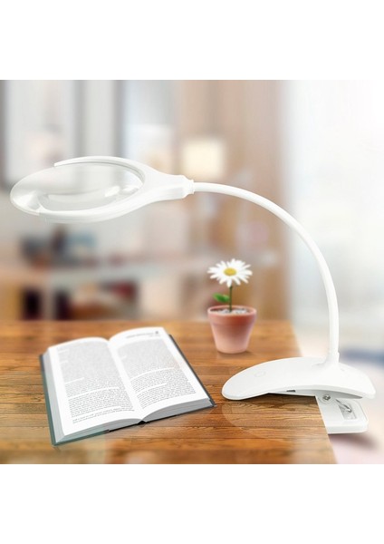 El Büyüteç 3x 8x Aydınlatmalı Masa Masa LED Lamba Büyüteç El Sanatları, Hobiler, Muayene, Okuma, Takı Tasarımı ve Daha Fazlası Için Işıklı Şarj Edilebilir Büyüteç (Yurt Dışından) indirimleri